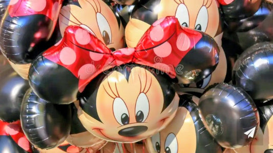 Minnie mouse foil balloons