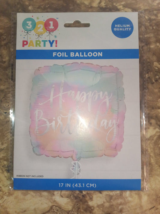 Square foil balloon