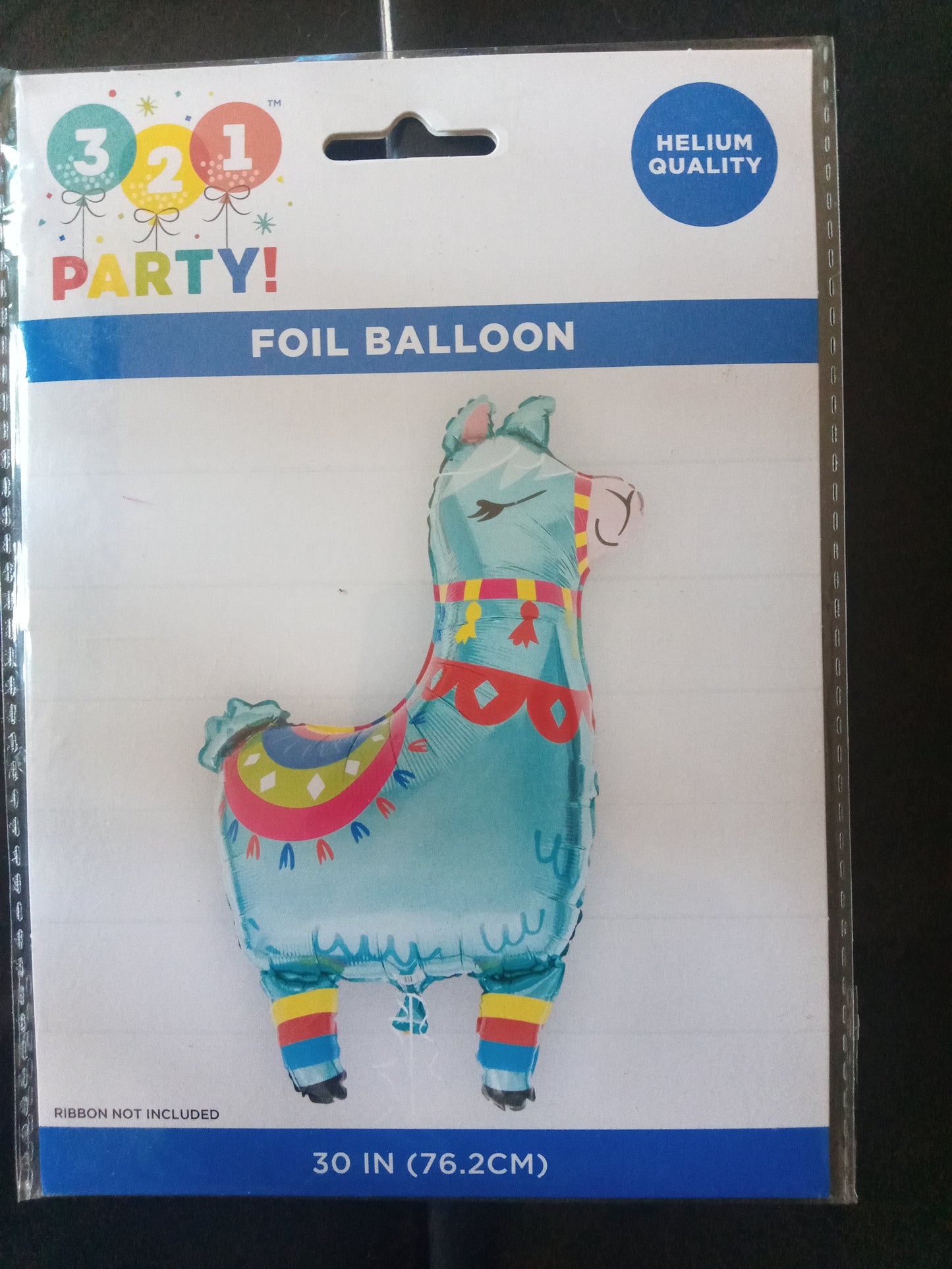 Foil birthday balloon