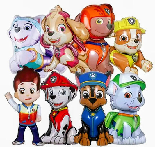 Disney's Paw Patrol bundle 30"foil balloons  (Large)